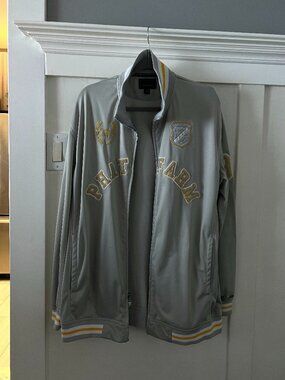 Phat Farms Silver Zip up